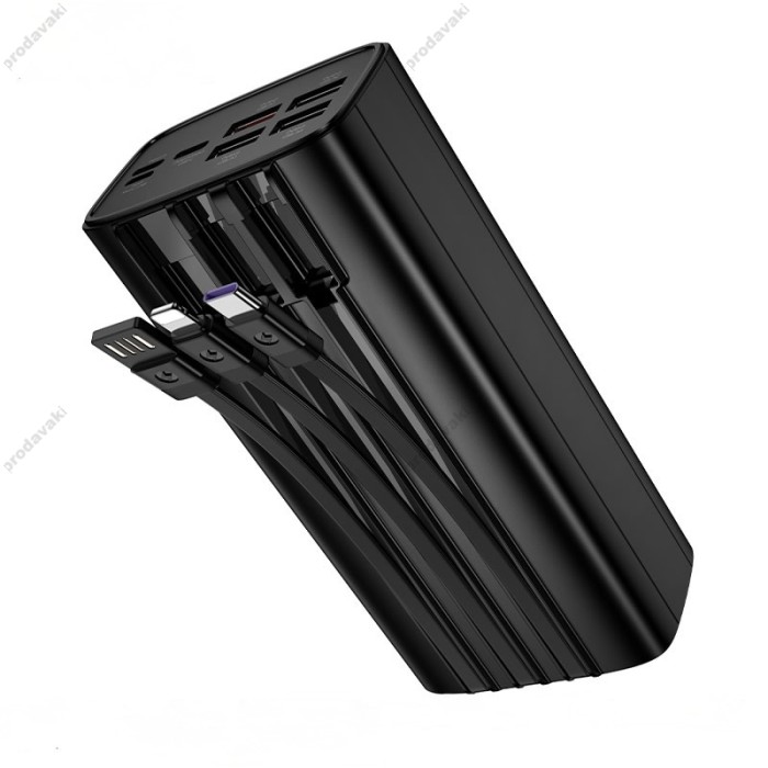 Повербанк портативний акумулятор Power bank Hoco DB89B Element 22.5W 30000 mAh Black