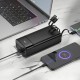 Повербанк портативний акумулятор Power bank Hoco DB89B Element 22.5W 30000 mAh Black