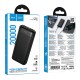Повербанк портативний акумулятор Power bank Hoco J153A Stability 20000 mAh Black