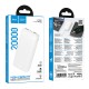 Повербанк портативний акумулятор Power bank Hoco J153A Stability 20000 mAh White