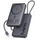Повербанк портативний акумулятор Power bank Hoco Q44 MagSafe Origen dual magnetic PD 20W 10000 mAh Grey