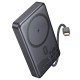 Повербанк портативний акумулятор Power bank Hoco Q44 MagSafe Origen dual magnetic PD 20W 10000 mAh Grey