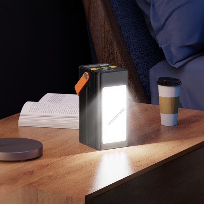 Повербанк портативний акумулятор Power bank Hoco DB49 Action fully 100 000mAh 22.5W Black