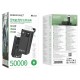 Повербанк портативний акумулятор Power bank BOROFONE BJ65A High 22.5W 50000 mAh Black