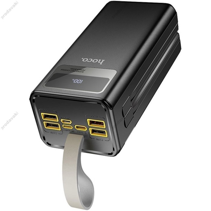 Повербанк портативний акумулятор Power bank Hoco DB58A Plentiful 22.5W 40000 mAh Black