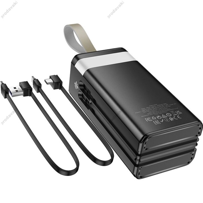 Повербанк портативний акумулятор Power bank Hoco DB58A Plentiful 22.5W 40000 mAh Black