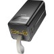 Повербанк портативний акумулятор Power bank Hoco DB58B Plentiful 22.5W 50000 mAh Black
