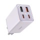 Мережевий зарядний пристрій Baseus GaN6 Pro Fast Charger 2C+2U Type-C cable 65W Purple P10162701533-00