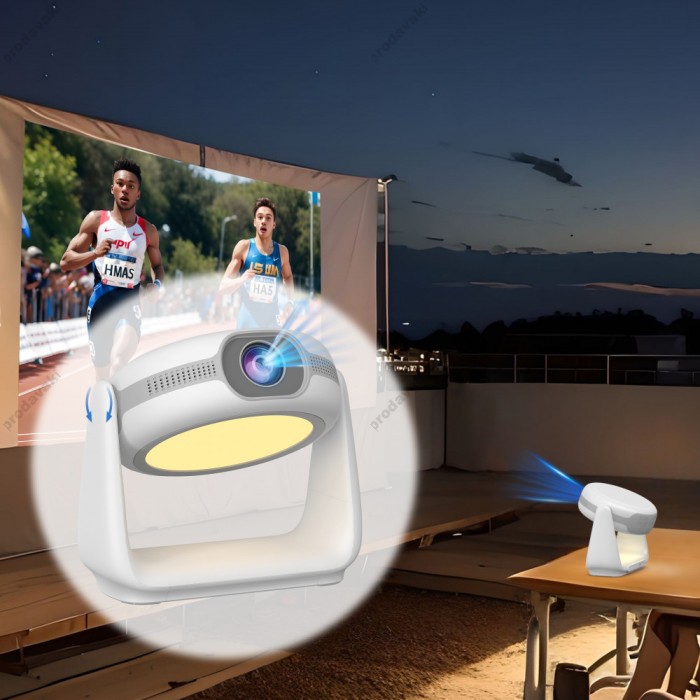 Розумний проектор Earldom ET-PJ02 Wifi 6 1080P White