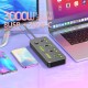 Подовжувач мережевий фільтр Earldom ES-SC11 8U/4P/2C 2m Black