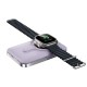 Повербанк портативний акумулятор Power bank Wiwu Wi-P018 Magnetic MagSafe магнітний 10000 mAh Purple