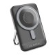 Повербанк портативний акумулятор Power bank Wiwu Wi-P018 Magnetic MagSafe магнітний 10000 mAh Black