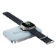 Повербанк портативний акумулятор Power bank Wiwu Wi-P018 Magnetic MagSafe магнітний 10000 mAh Blue