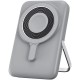 Повербанк портативний акумулятор Power bank Wiwu Wi-P018 Magnetic MagSafe магнітний 10000 mAh Grеy