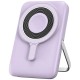 Повербанк портативний акумулятор Power bank Wiwu Wi-P018 Magnetic MagSafe магнітний 10000 mAh Purple
