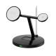 Бездротова зарядка Wiwu Wi-W032 4 in 1 wireless charge Black