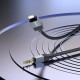 Кабель аудіо AUX Hoco UPA32A Lightning to 3.5mm Male Cable 1m Black