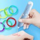 Іграшка 3D Pen ручка в комплекті із пластиком 3х кольорів Blue