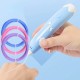 Іграшка 3D Pen ручка в комплекті із пластиком 3х кольорів Blue