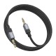 Кабель аудіо AUX Hoco UPA32 3.5mm to 3.5mm 1m Black