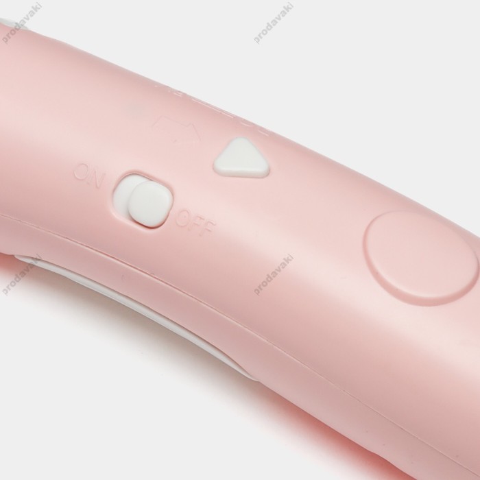 Іграшка 3D Pen ручка в комплекті із пластиком 3х кольорів Pink