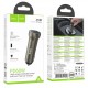 Автомобільний зарядний пристрій Hoco Z54B Prosperous Car charger 3A 60W Gold