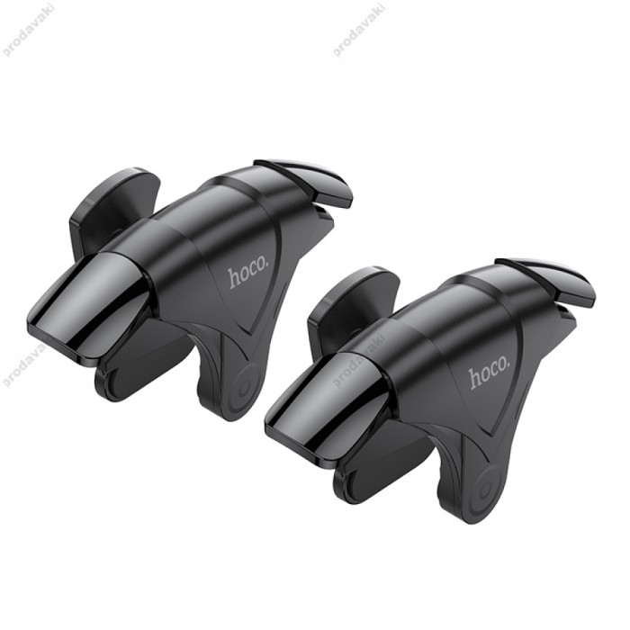Ігровий контролер тригери Game buttons Hoco GM5 Wolf mobile Black-Gray