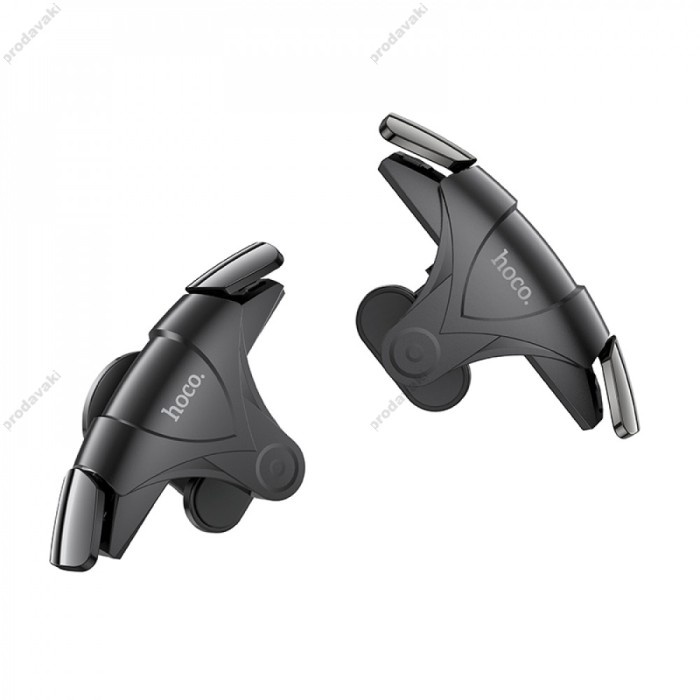 Ігровий контролер тригери Game buttons Hoco GM5 Wolf mobile Black-Gray