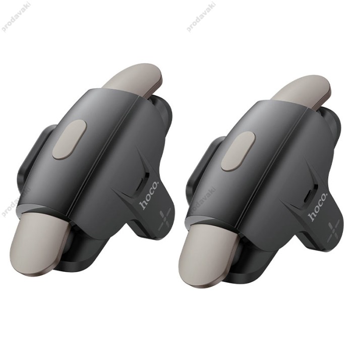 Ігровий контролер тригери Game buttons Hoco GM6 Wild Wolf mobile Black-Gray