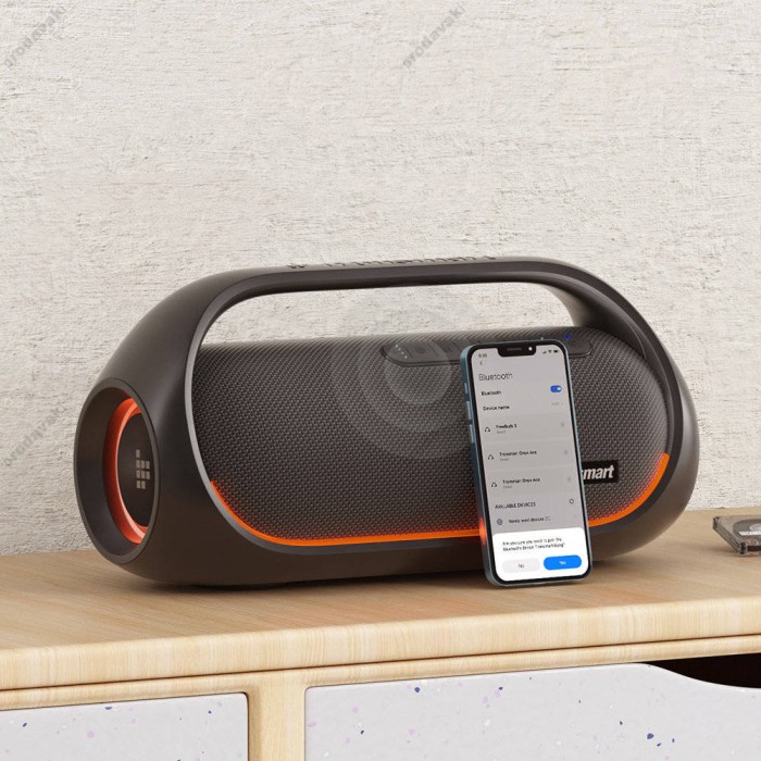 Портативна колонка Bluetooth Tronsmart Bang IPX6 BT5.3 60W Black