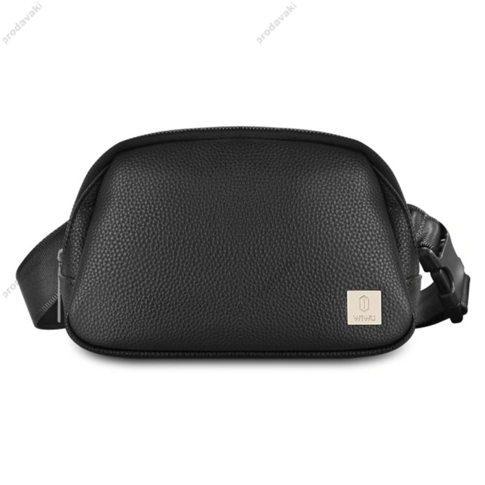 Сумка WiWU LULU Crossbody Bag PU leather Black