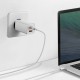 Зарядний пристрій Baseus GaN2 Lite Quick Charger C+U 65W White CCGAN2L-B02