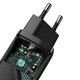 Мережевий зарядний пристрій Baseus GaN2 Lite Quick Charger C+U 65W Black CCGAN2L-B01
