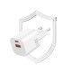 Мережевий зарядний пристрій Wiwu Wi-G017 Cube GaN Fast Charger 33W White