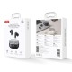 Бездротові Bluetooth навушники XO G42 Golden Bud Exquisite Dual-Mic ANC+ENC Earbuds BT 5.4 Black