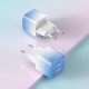Мережевий зарядний пристрій HOCO C101A single port charger 20W Blue