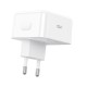 Мережевий зарядний пристрій HOCO C161A Speed single port PD charger Type-C cable 40W White