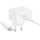 Мережевий зарядний пристрій HOCO C161A Speed single port PD charger Type-C cable 40W White