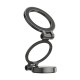 Автомобільний тримач XO C161 Apple magsafe magnetic tri-fold phone holder (with magnet ring) Black