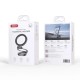 Автомобільний тримач XO C161 Apple magsafe magnetic tri-fold phone holder (with magnet ring) Black