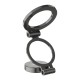 Автомобільний тримач XO C161 Apple magsafe magnetic tri-fold phone holder (with magnet ring) Black