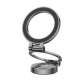 Автомобільний тримач XO C161 Apple magsafe magnetic tri-fold phone holder (with magnet ring) Black