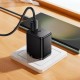 Мережевий зарядний пристрій HOCO C157A Smart PD multi-protocol charger 30W Black