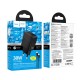Мережевий зарядний пристрій HOCO CS112A Lounge charger Type-C cable 30W Black