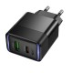 Мережевий зарядний пристрій HOCO CS112A Lounge charger Type-C cable 30W Black