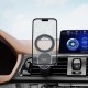 Автомобільний тримач XO C154 Round Drip Magnetic Air Vent Car Holder Black