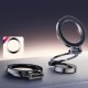 Автомобільний тримач XO C160 Universal Magnetic Tri-fold Cell Phone Holder Black