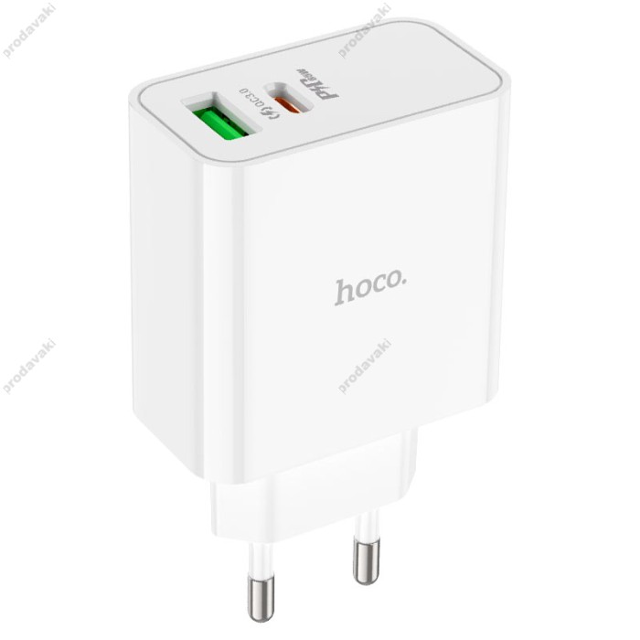 Мережевий зарядний пристрій HOCO C113A Awesome 65W White