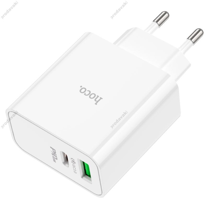 Мережевий зарядний пристрій HOCO C113A Awesome 65W White