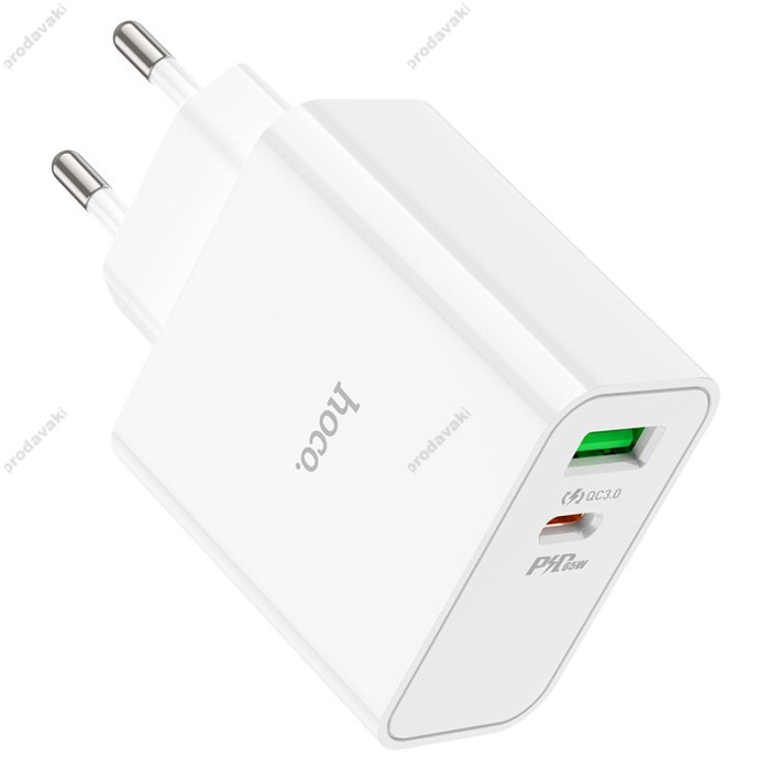 Мережевий зарядний пристрій HOCO C113A Awesome 65W White